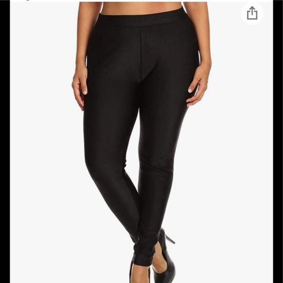 Shosho Plus Size Leggings Fleece 